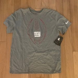 NWT Men’s Nike Dri-Fit Giants Football Short-Sleeve Shirt